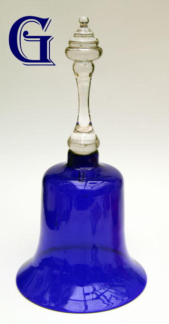 A BLUE GLASS BELL